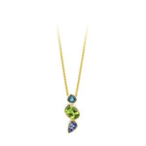 Colour Gemset pendant