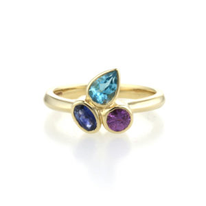 Colour Gemset ring