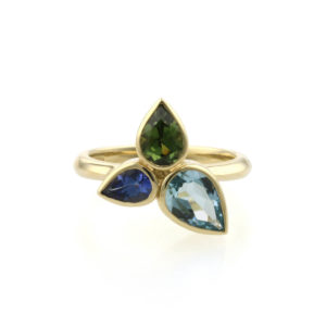 Colour Gemset ring 2