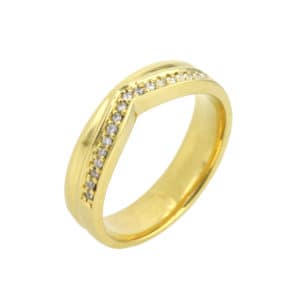 R1213 - Contour Wedding Rings